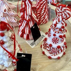 Peppermint Christmas Tree Ornament New!